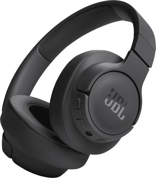 Cuffie on-ear wireless con Bluetooth 5.3, autonomia batteria di 76 ore e suono basso puro
