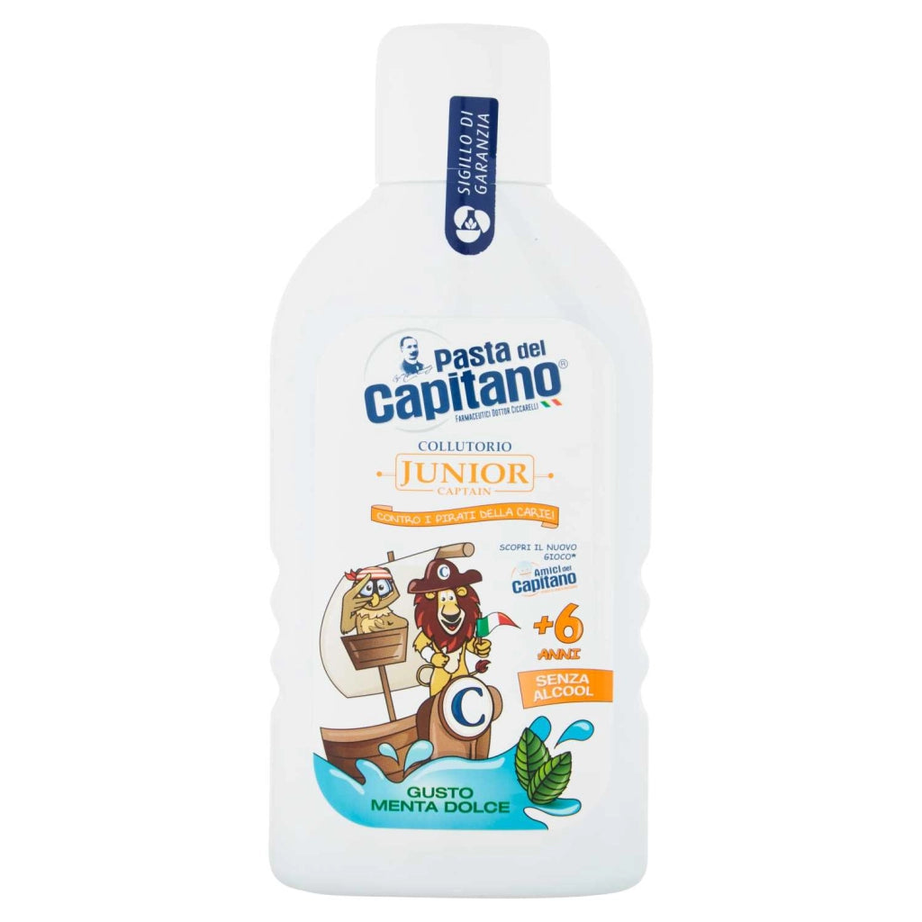 PASTA DEL CAPITANO COLLUTORIO IN FORMATO DA 400ML JUNIOR