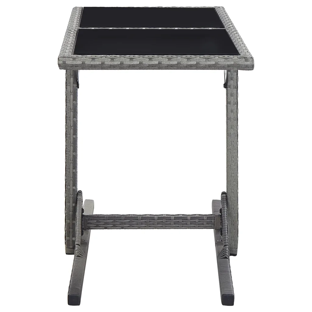 Set Mobili da Pranzo per Giardino 3 pz Grigio 3072480