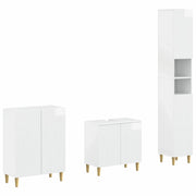 Set di armadietti da bagno in 3 pezzi ARNHEM Bianco Lucido 3417445