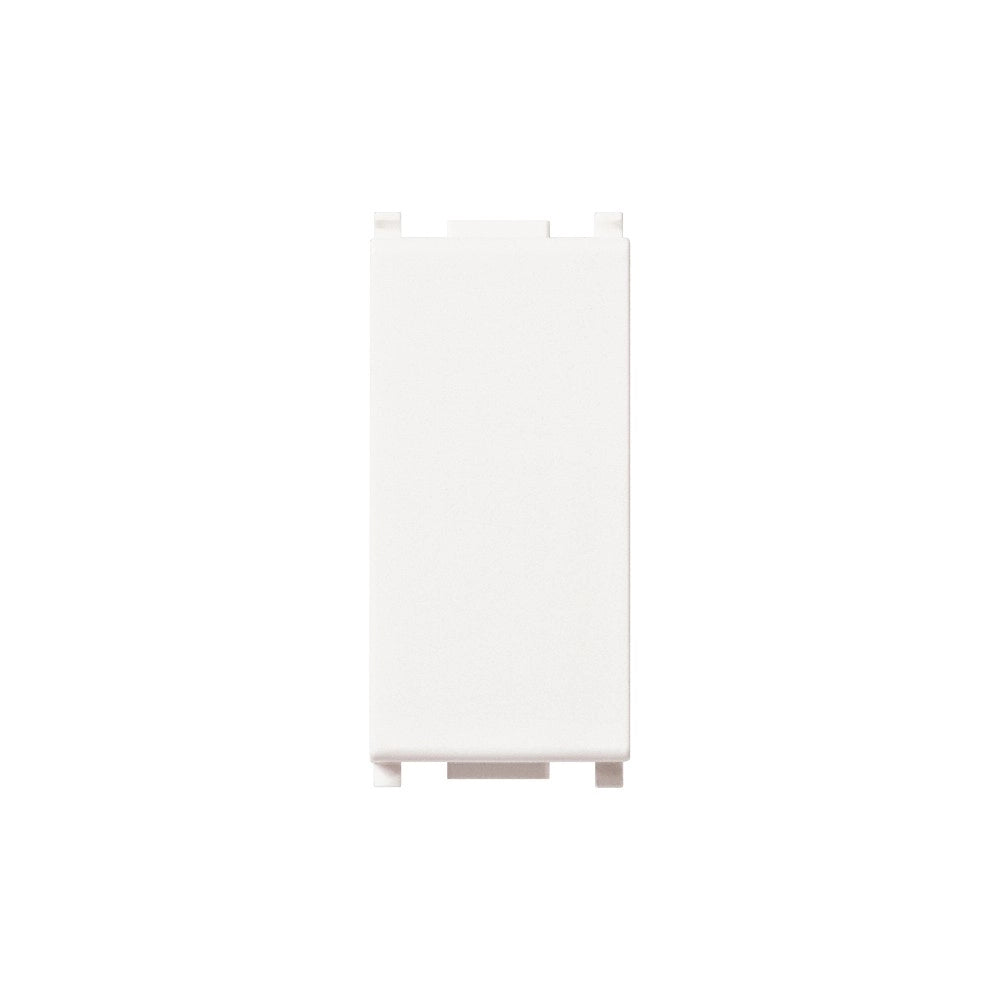 Vimar copriforo bianco 1p tasto falso - 2pz