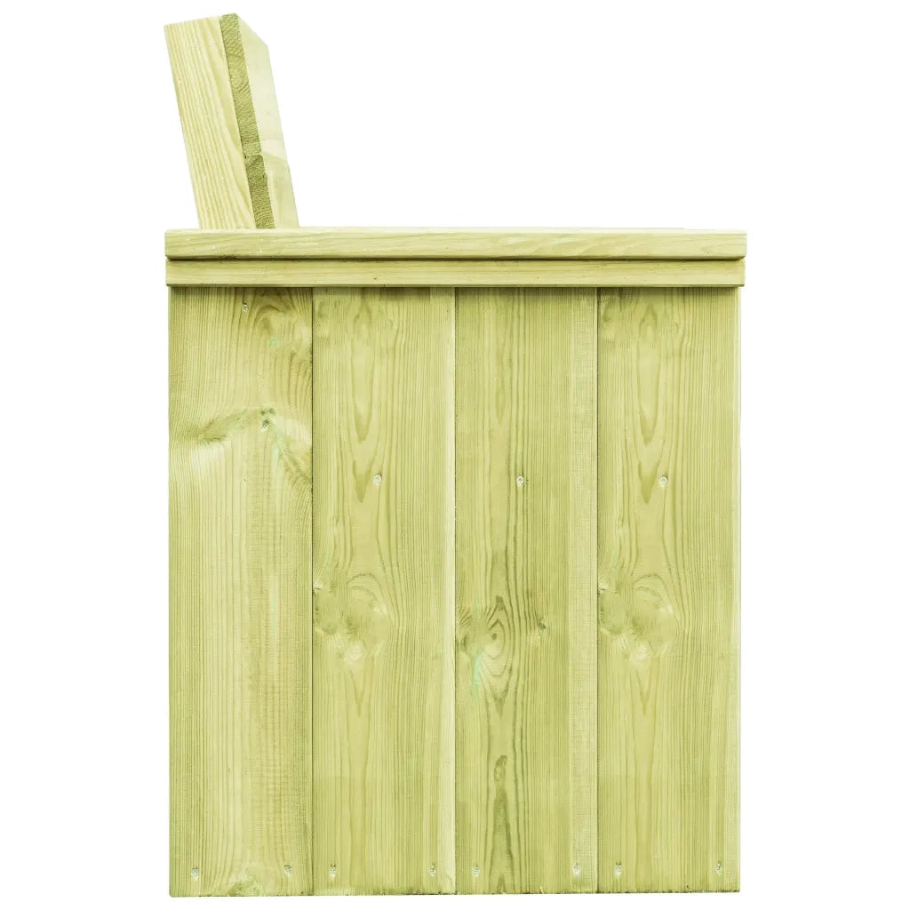 Sedia da Giardino in Legno di Pino Impregnato 49033