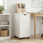 Mobile con Ruote con ruota Bianco 34 x 39 x 65,5 cm 42028357