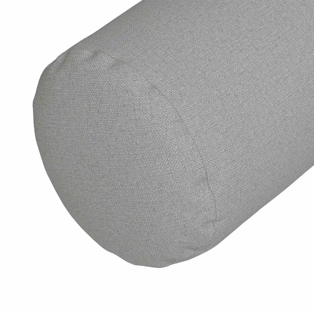 Cuscini a rullo 2 pcs Grigio Nuvola Ø 15 x 40 cm Tessuto 42014281