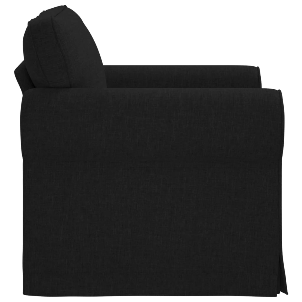 Divano Nero 95 x 82 x 80 cm Tessuto 42024294