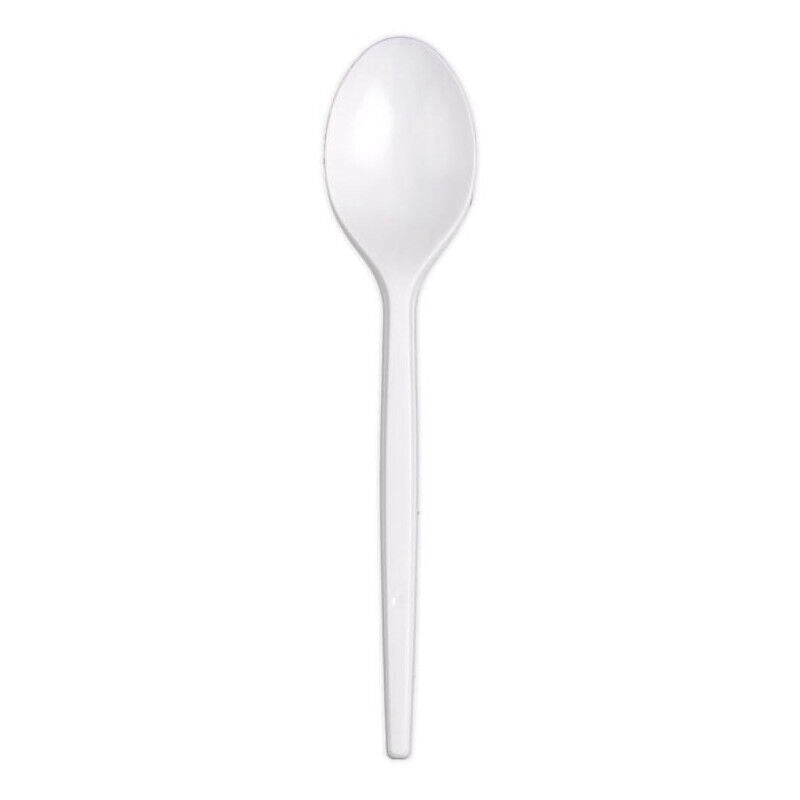BIBO 15 CUCCHIAI STANDARD IN BIOPLASTICA BIANCHI