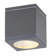 Spot soffitto esterno quadrato GU10 Akron antracite Rabalux