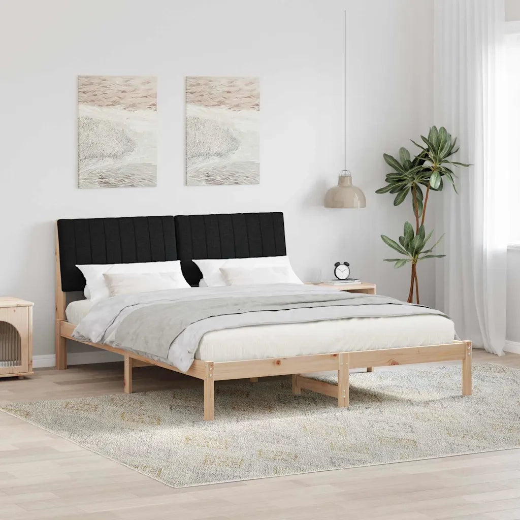 Struttura del letto-Giroletto Marrone 150 x 200 cm Pino massello 760079
