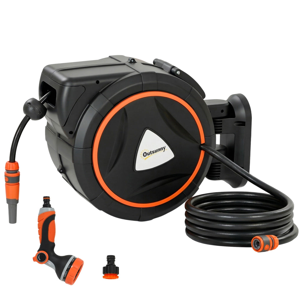 Avvolgitubo Retrattile ¨C Minimal ¨C 28+2m con Riavvolgimento Automatico e Sistema di Bloccaggio