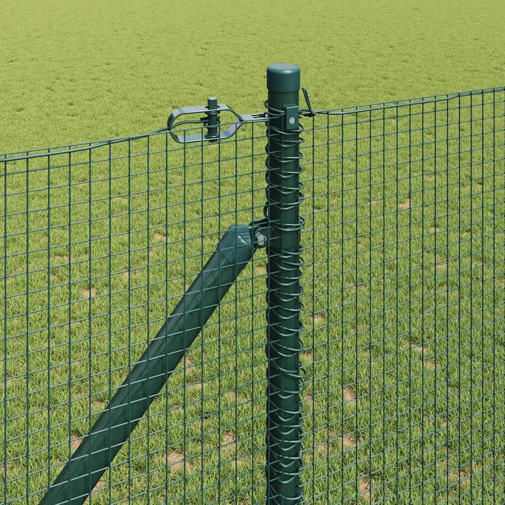 Recinzione da Giardino | Recinzione in rete saldata con punte Acciaio e PVC Verde Rete