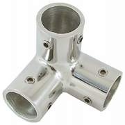ANGOLARE INOX 3 VIE 90° Ø MM.25