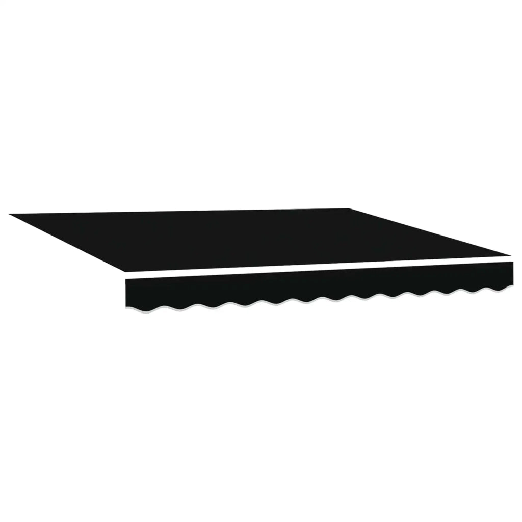 Cornice per Tenda Manuale con LED Nero e Bianco 3 x 2,5 m 3420584
