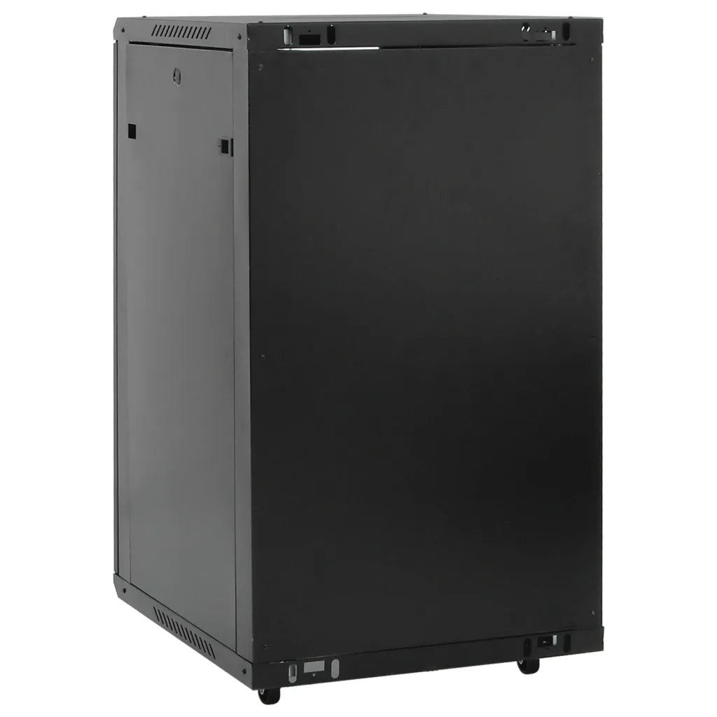 Armadietto di Rete 18U 19" IP20 Nero 60x60x100 cm