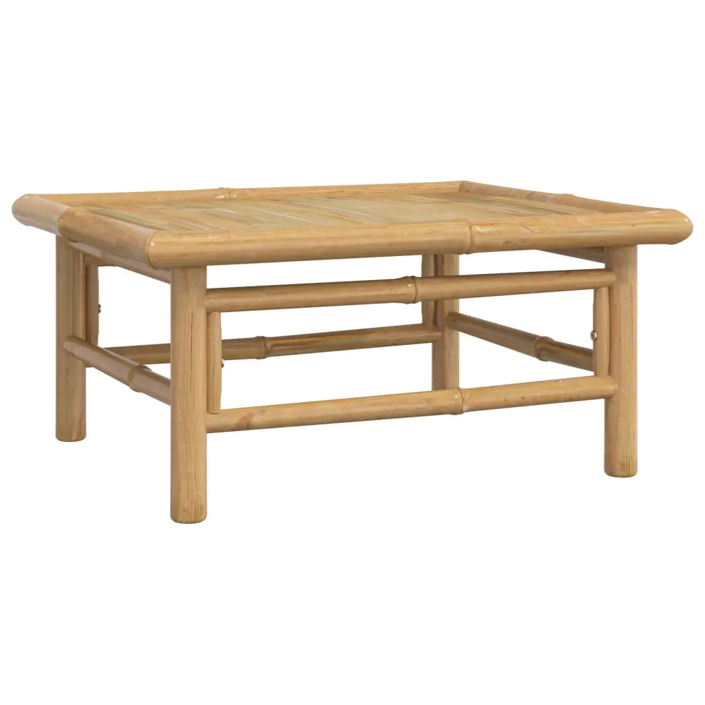 Set Salotto da Giardino 10pz con Cuscini Verdi Bambù 3155160