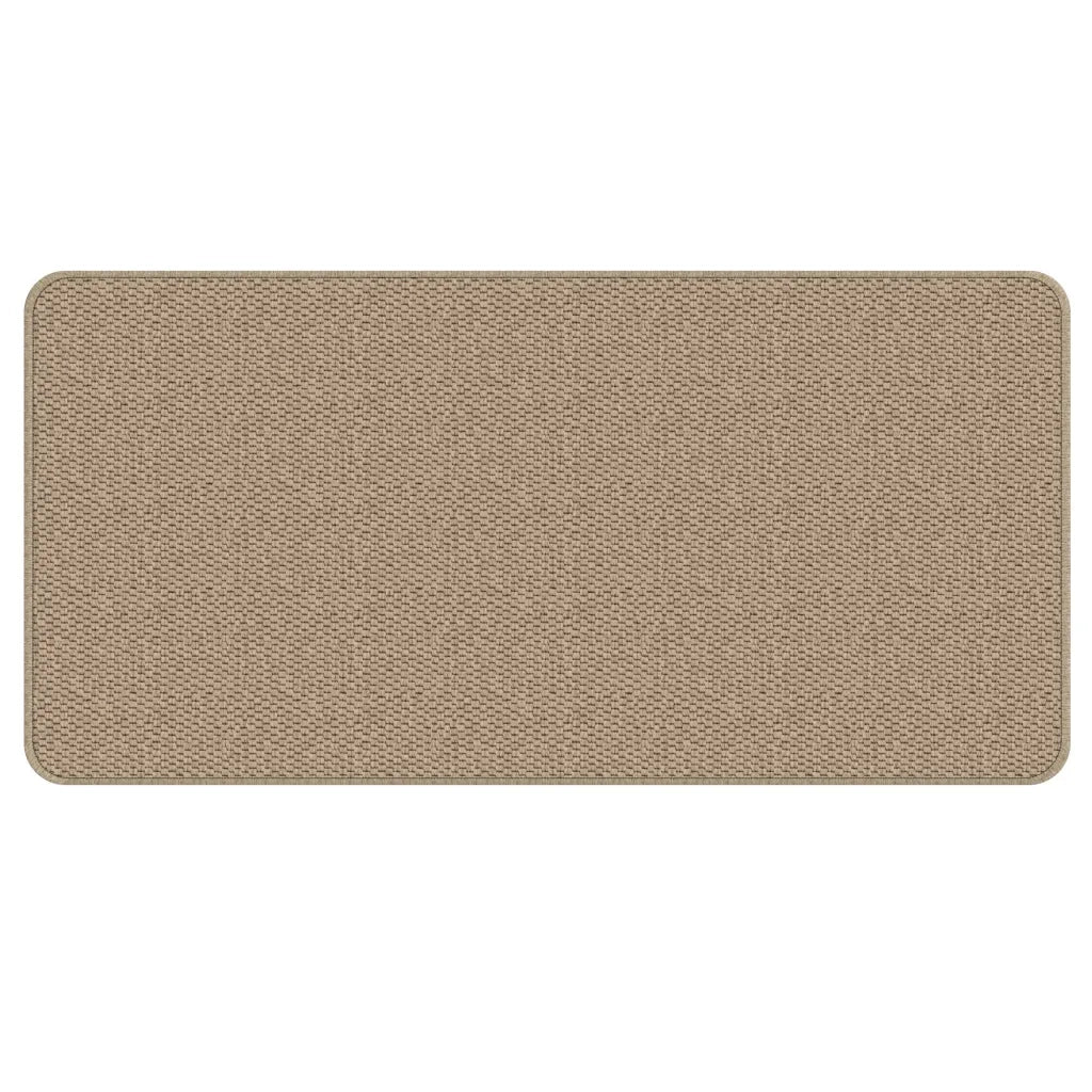 Tappeto Corsia Aspetto Sisal Sabbia 50x100 cm 355784