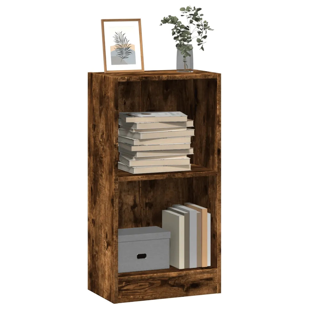 Libreria Rovere Fumo 40x24x76 cm in Truciolato 857769