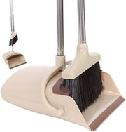 Bastone da pulire con lunga maniglia e setola verticale (kaki) - 137 cm estensibile