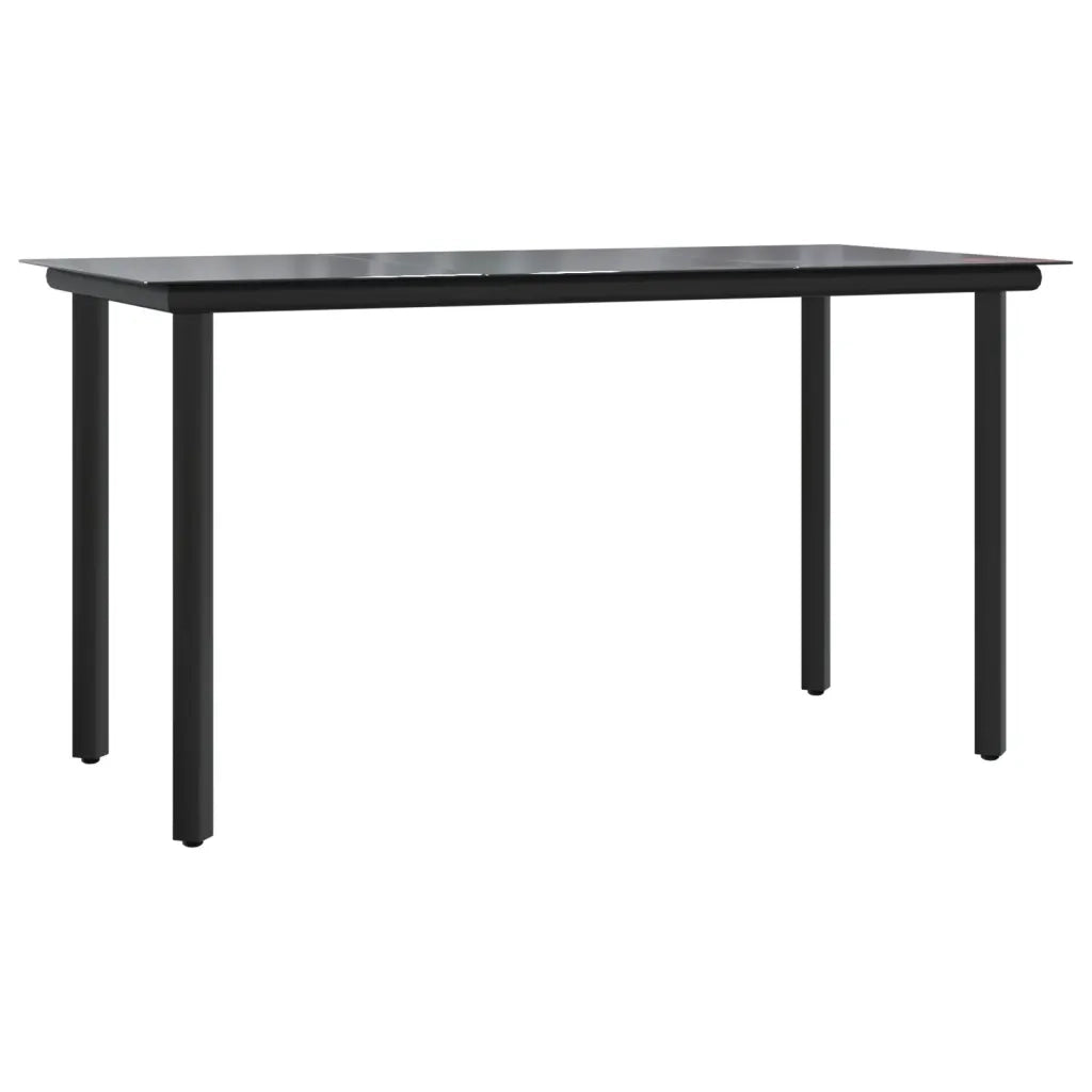 Set da Pranzo da Giardino 9 pz con Cuscini in Polyrattan Grigio 3213232