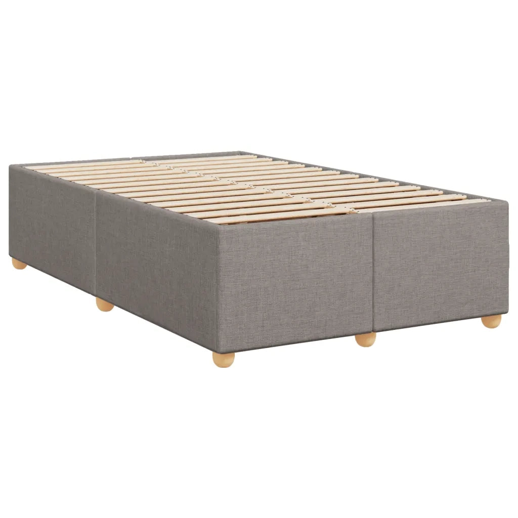 Giroletto a Molle con Materasso Tortora 120x200 cm in Tessuto 3288958