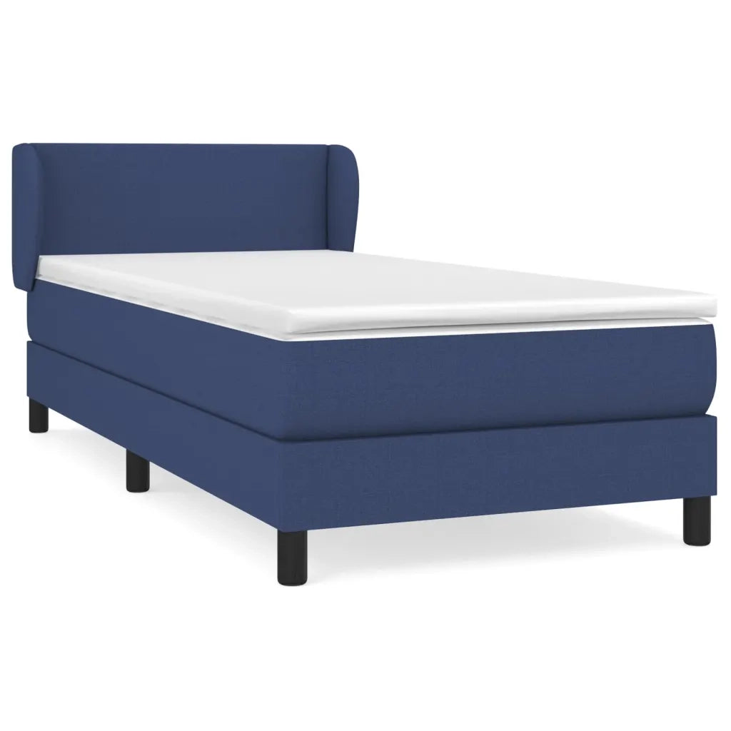 Giroletto a Molle con Materasso Blu 90x200 cm inTessuto 3126059