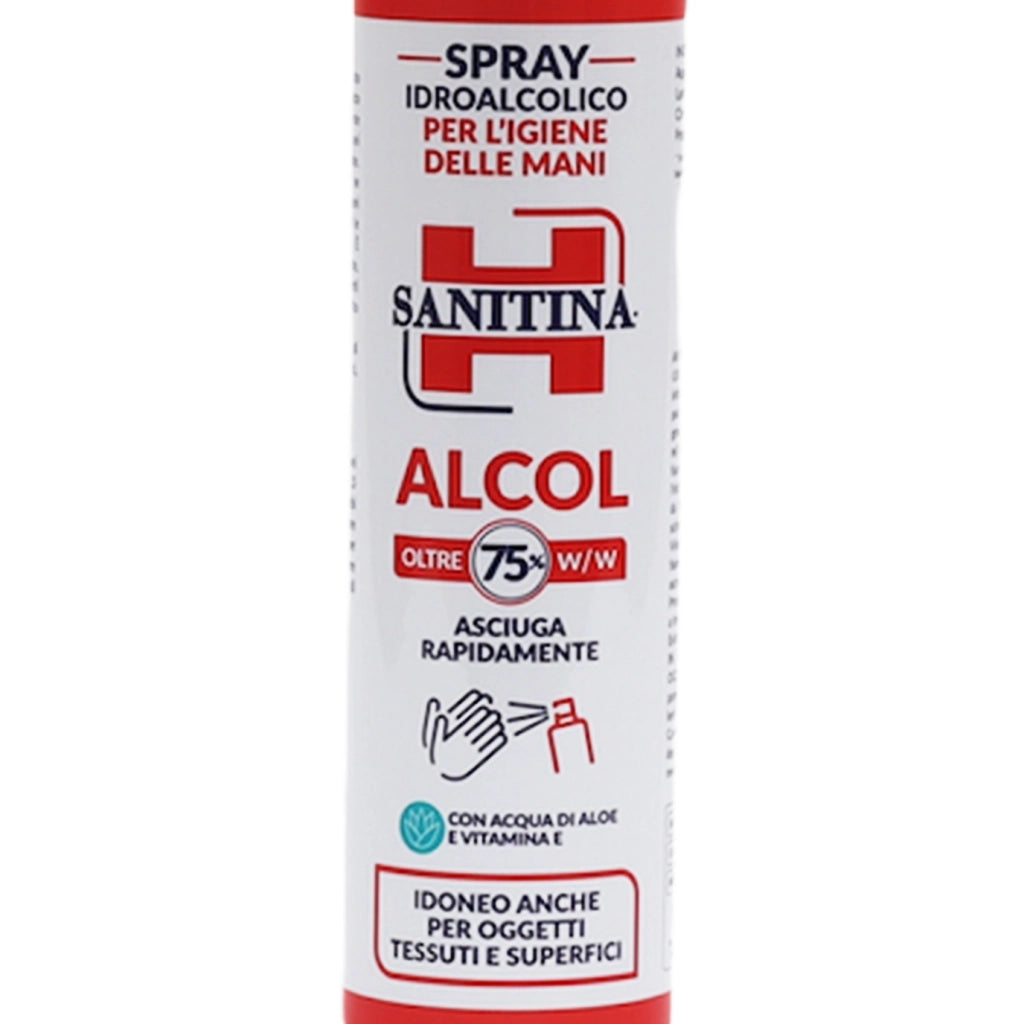 SANITINA SPRAY MANI 100ML CON ALCOOL 75%
