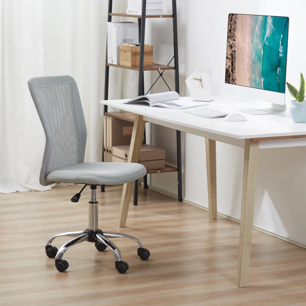 Poltrona ergonomica ¨C Minimal ¨C grigio, rete, regolabile