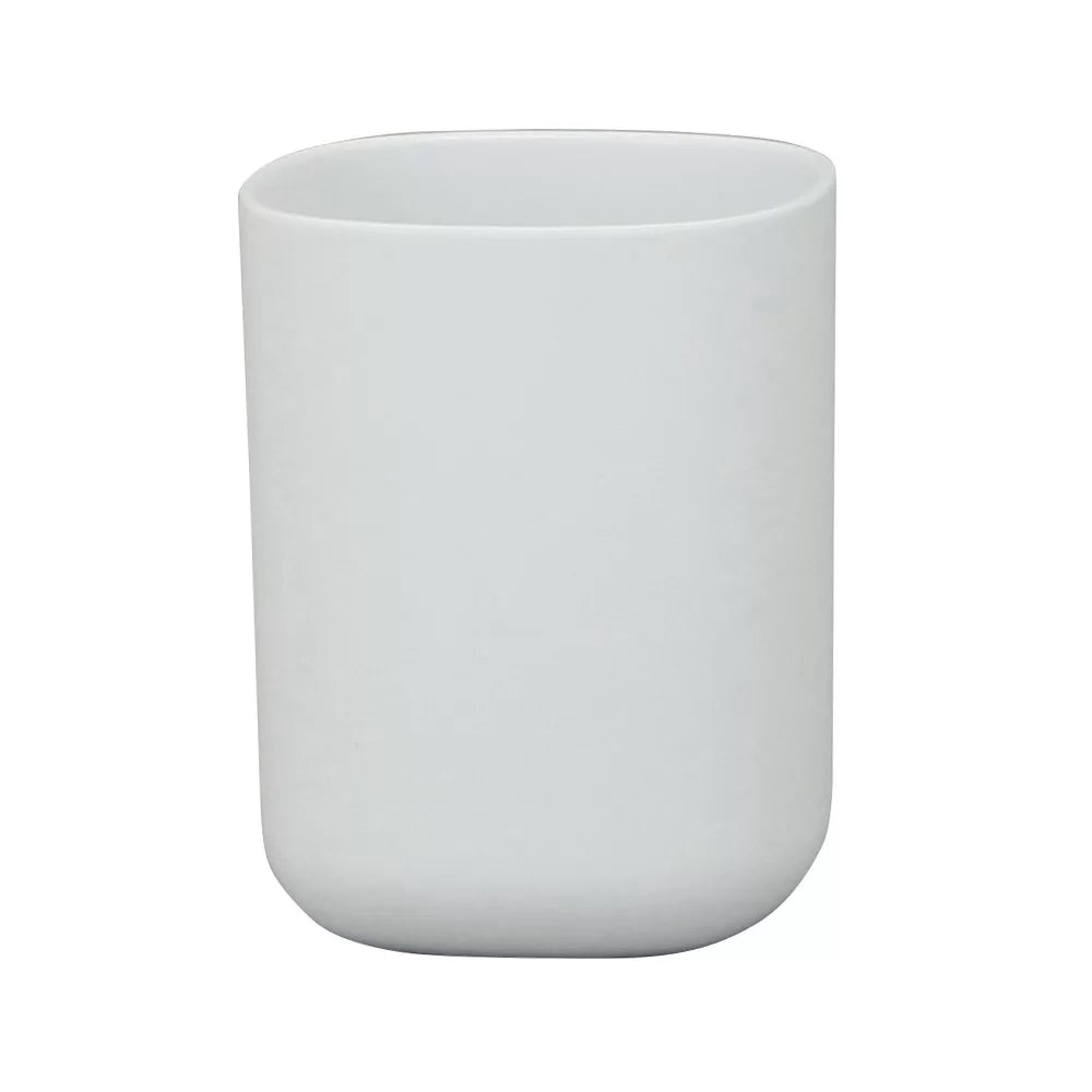 Bicchiere bianco - serie kubik