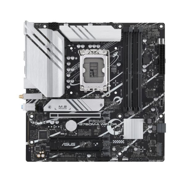 Asus prime b760m-a wifi d4 intel b760 lga 1700 micro atx - 90MB1CX0-M0EAY0