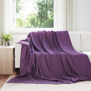 Coperte da Pile 24 pcs Viola 270 x 240 cm Panno