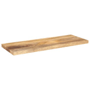 Piano per Tavolo 70x30x3,8 cm Rettangolare Legno Massello Mango 371500