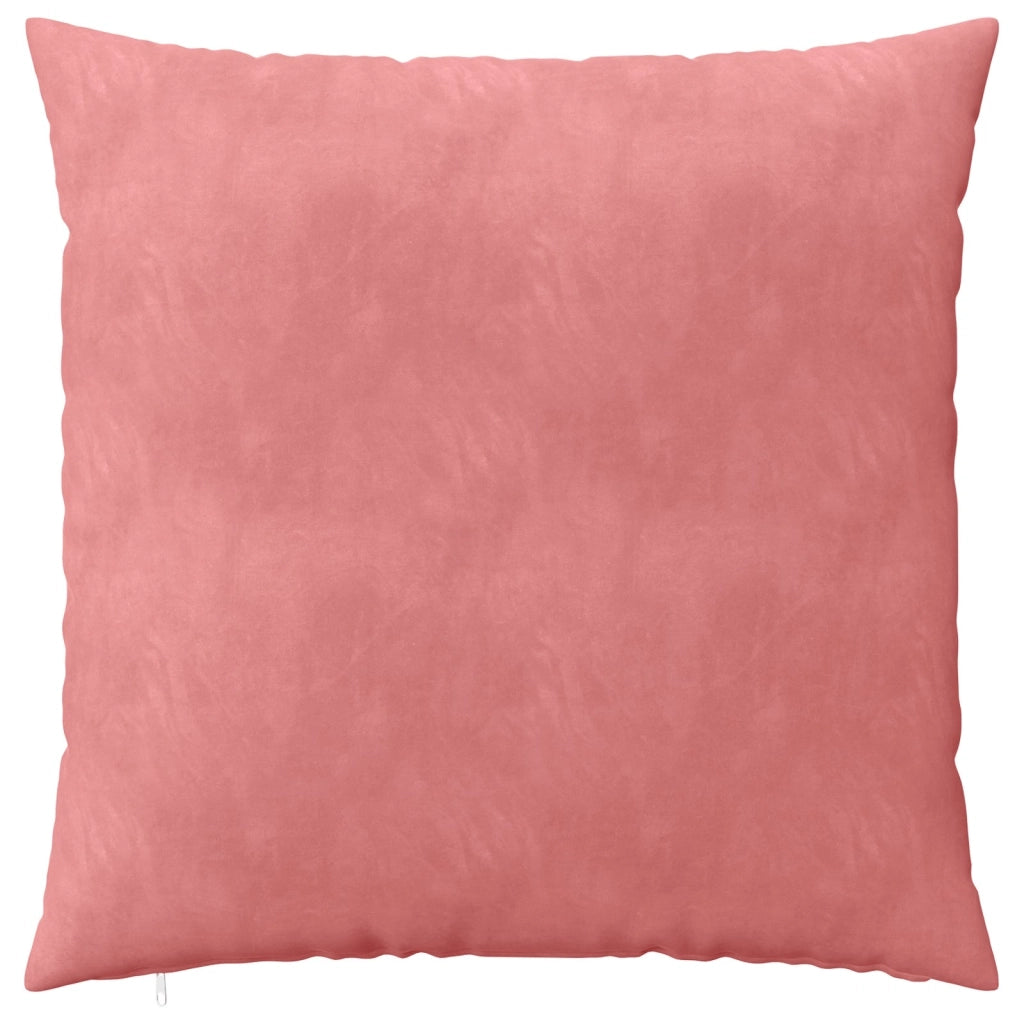 Federa 2 pcs HEERLEN Rosa 65 x 65 cm Velluto 912881