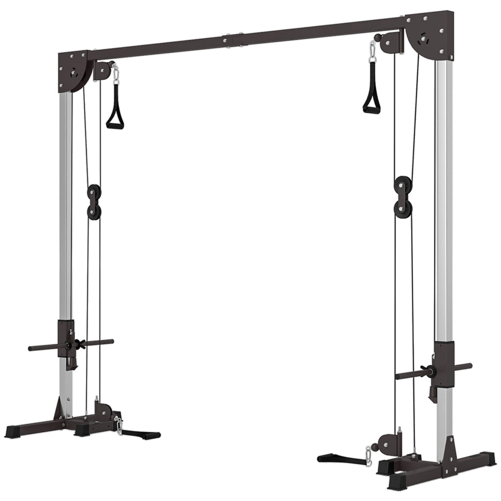 Attrezzatura Palestra Doppia Pulley Crossover ¨C Minimal ¨C 245x85x207 cm