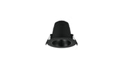 Faretto da incasso LED 6W nero rotondo IP44 Trio VIRUNGA
