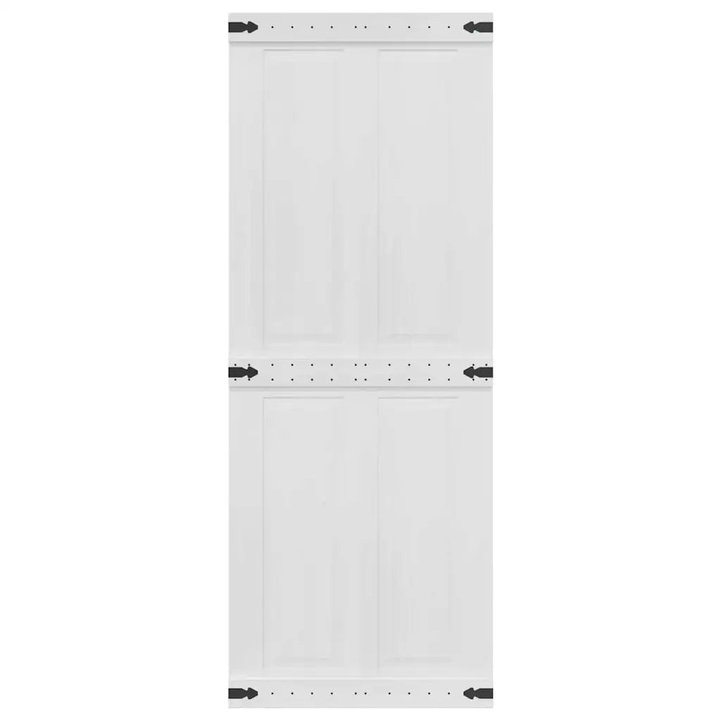 Porta Corona Bianco 80 x 210 cm Legno multistrato