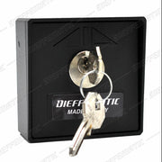 SELETTORE START CON CHIAVE E CILINDRO ALLUMINIO SI ADATTA A GENIUS 198/1 NERO