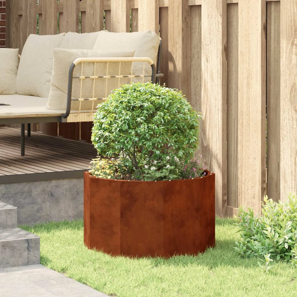 Fioriera Ruggine 60 x 60 x 35 cm 883744
