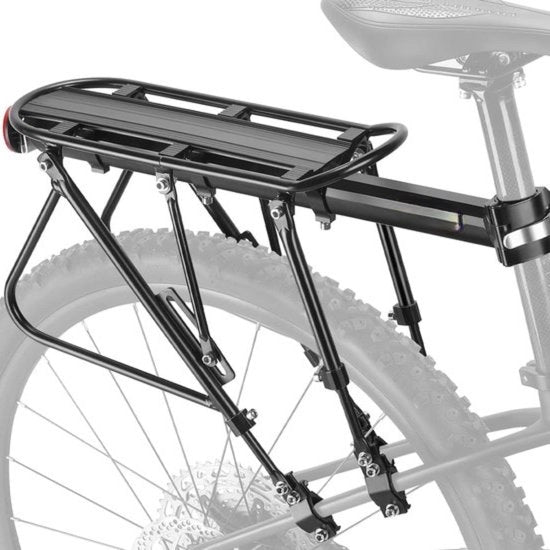 Porta Bagagli per Bicicletta da Montagna - Massimo 140KG - Robusto e Sostenibile