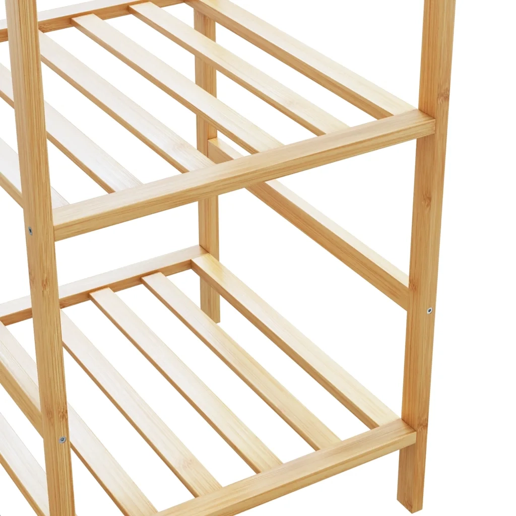 Appendiabiti con Ripiani 100x50x184,5 cm in Bamb¨´ CFW1024709