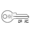 CHIAVI PER CILINDRI VIRO 5 SPINE PICCOLE- - VI086 DX - 50 pezzi SILCA