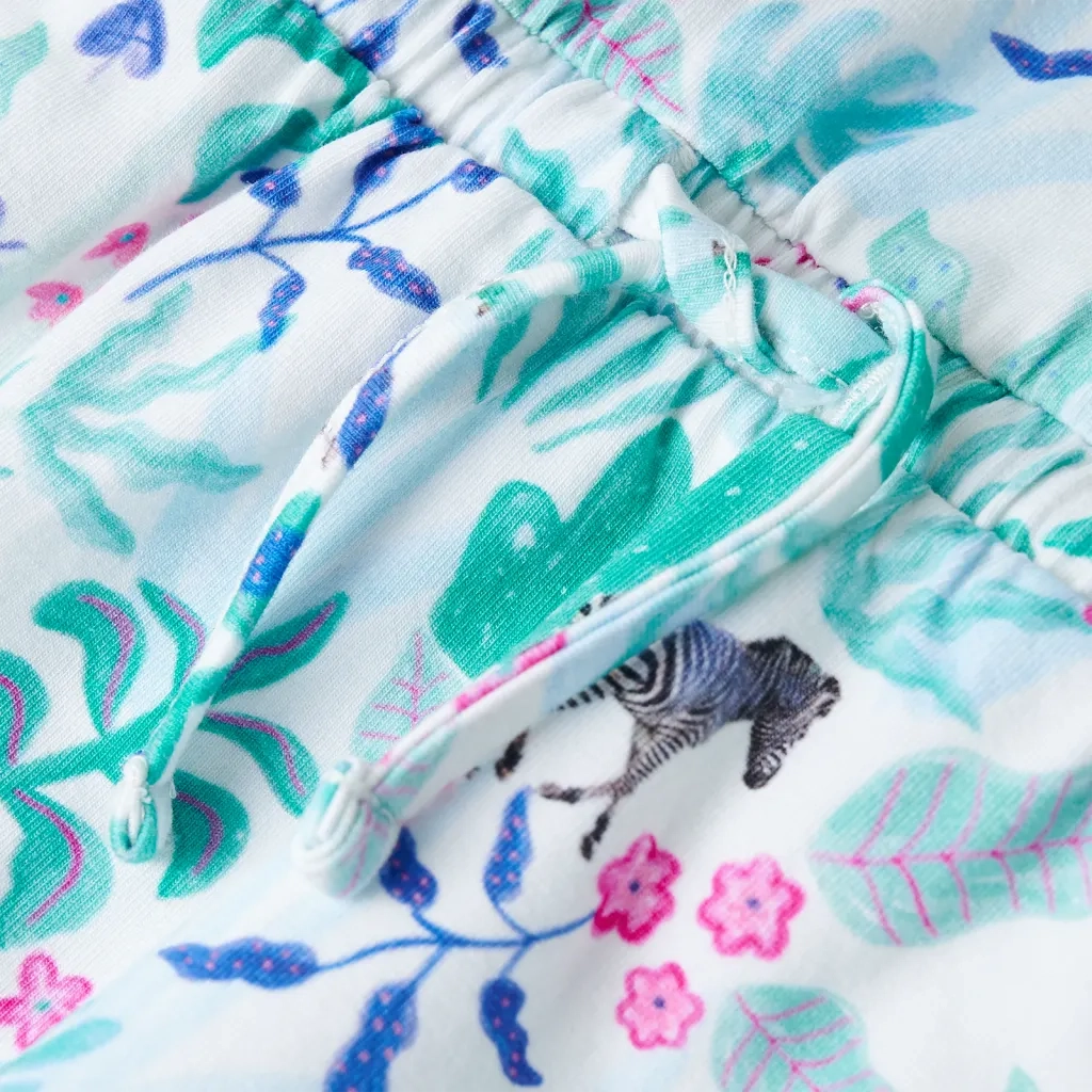 Abito da Bambina Ecru e Menta Scuro 116 11436