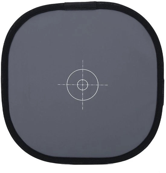 Accessori per Fotografi - Carta di Livella 18% Grigia - Pannello di Focalizzazione Opportuno 30 cm - Pannello Opportuno - Materiale PU - Tasca di Trasporto Inclusa - Carta Grigia