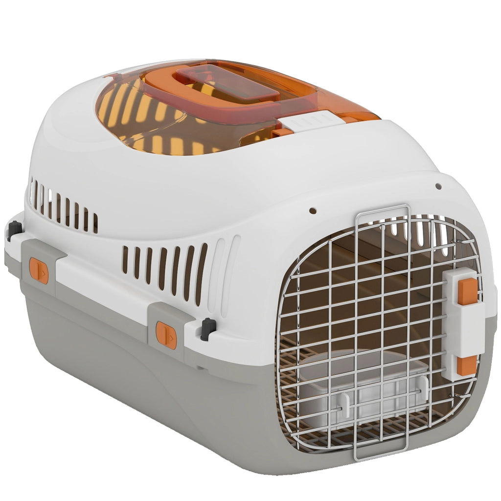 Trasportino per Gatti e Cani Piccoli ¨C Minimal ¨C Grigio Chiaro
