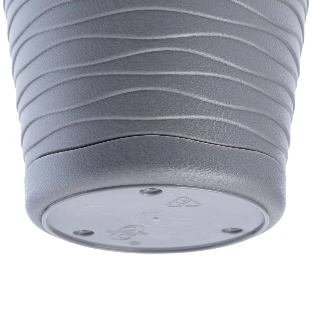 Vaso da fiori KADAX da 11 cm, coprivaso in plastica con supporto.