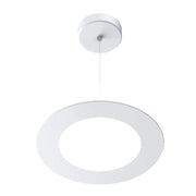 Sospensione bianca led
