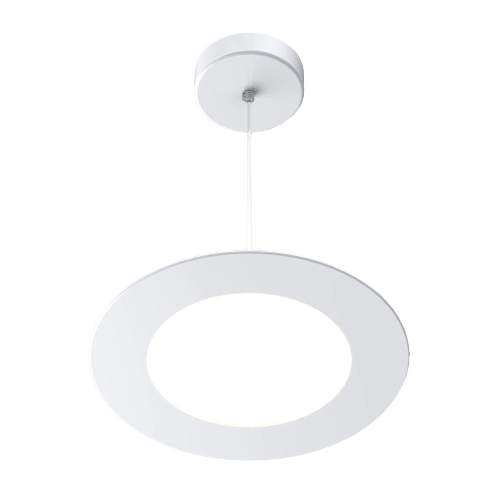 Sospensione bianca led