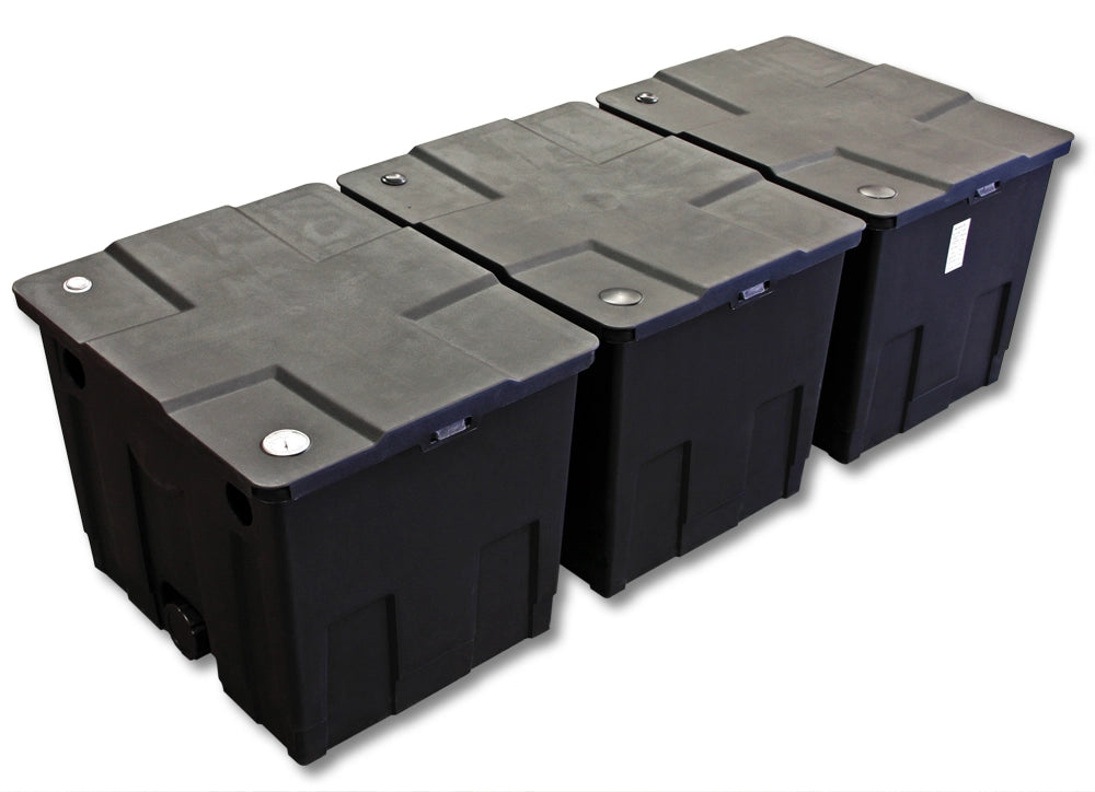 set per laghetti filtro 90000l Chiarificatore 72W Pompa ECO 100W Tubo 25m Skimmer