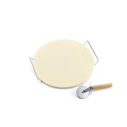 PIETRA P/PIZZA D 33CM C/ROTELLA TAGLIAPIZZA- 1,0 pz