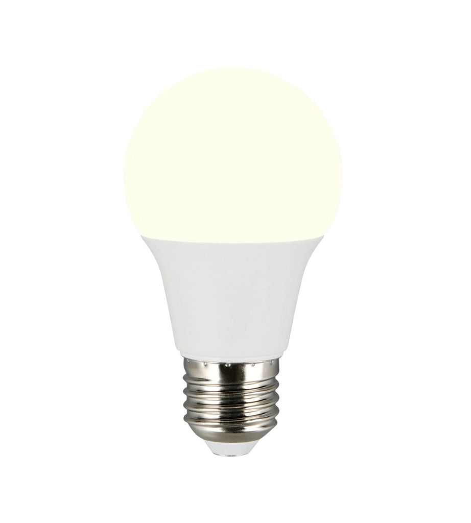 Lampadina LED sferica E27 9W bianca calda 790 lm