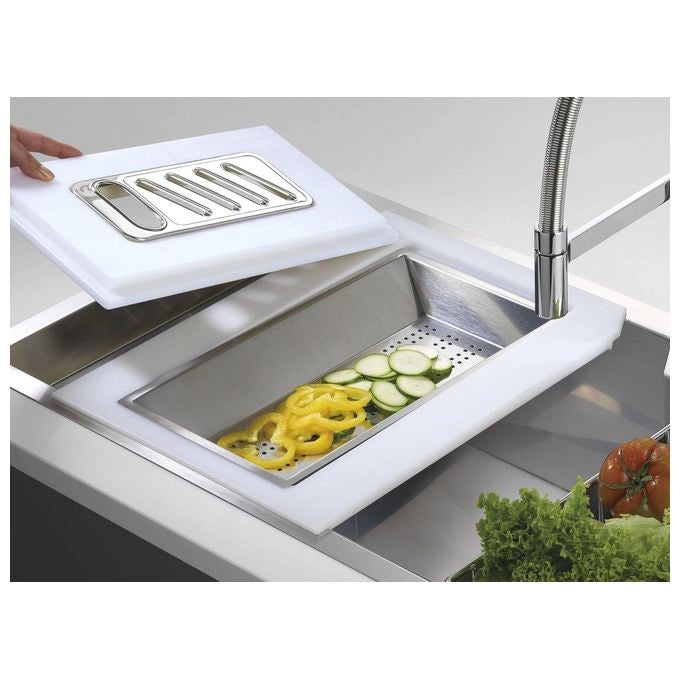 Foster 8644 101 Tagliere in HDPE Bianco 31.7 x 42.5 cm colore Bianco