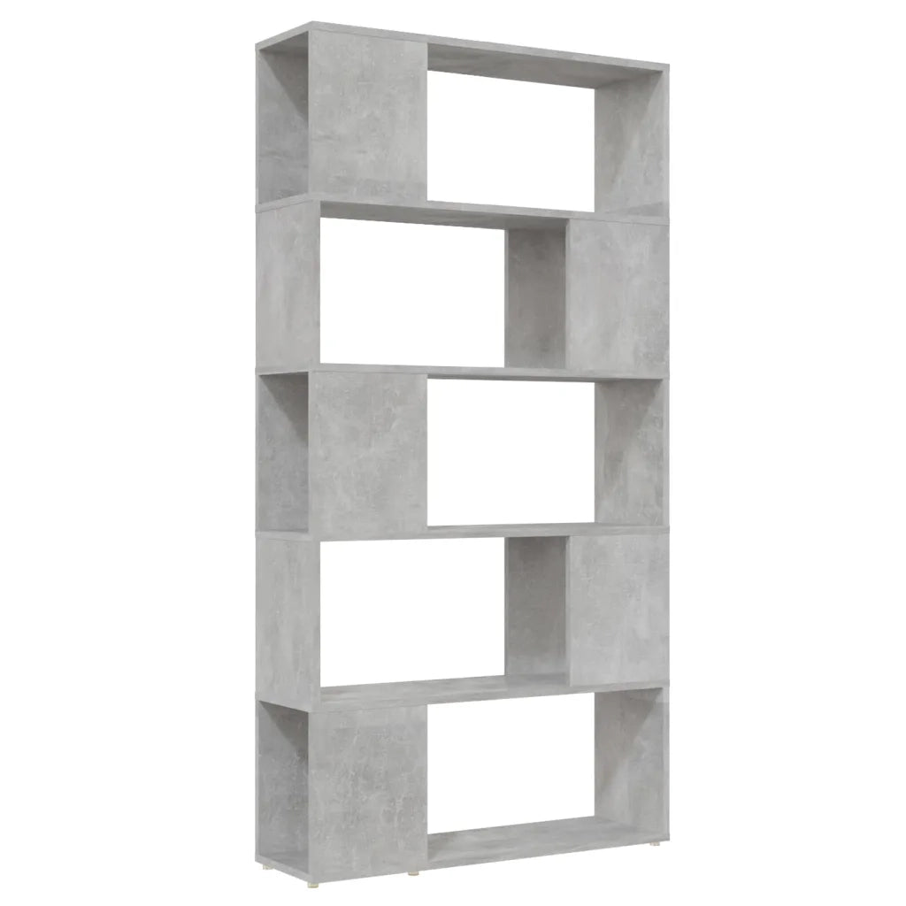 Libreria/Divisorio Grigio Cemento 80x24x155 cm in Truciolato 809147